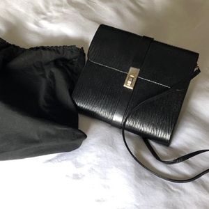 BIBAWY CROSSBODY Never used black leather bag